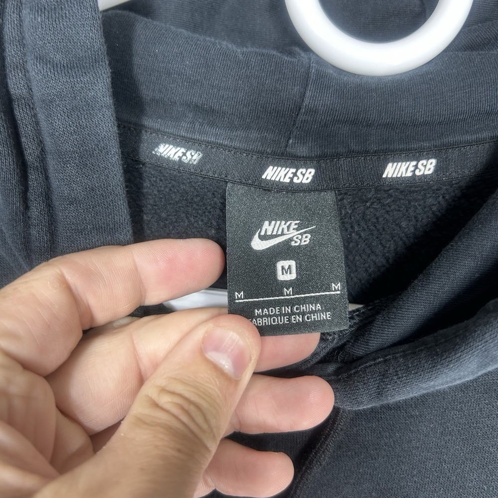 NIKE SB x NBA Hoodie Mens‎ M Faded Black Limited Edition 938412-010 - Picture 6 of 13